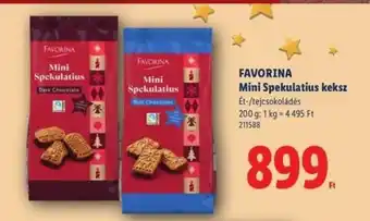 FAVORINA Mini Spekulatius keksz