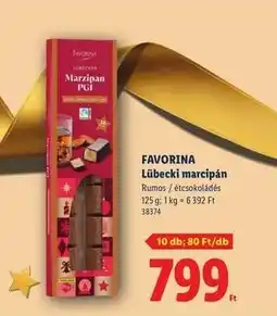 Lidl Favorina Lübecki marcipán ajánlat