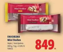 Lidl Favorina Mini Stollen ajánlat