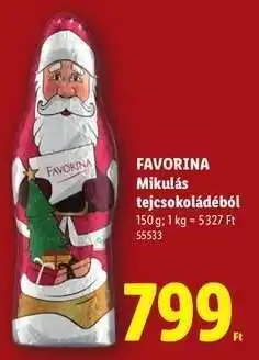 Lidl Favorina ajánlat