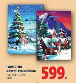 Lidl Favorina ajánlat