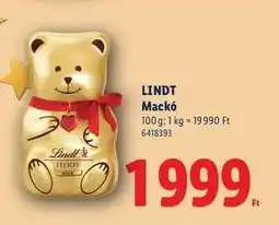 Lidl LINDT Mackó ajánlat