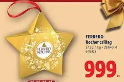 Lidl Ferrero Rocher Csillag ajánlat