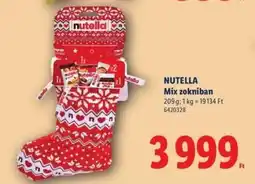 Lidl Nutella ajánlat
