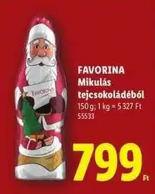 Lidl Favorina ajánlat