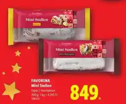 Lidl Favorina Mini Stollen ajánlat