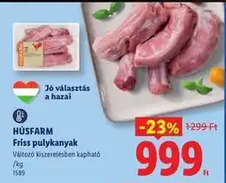 Lidl HÚSFARM ajánlat