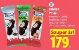 Lidl KINDER Pingui ajánlat
