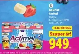 Lidl DANONE Actimel ajánlat