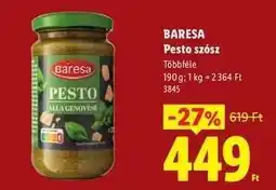 Lidl BARESA ajánlat