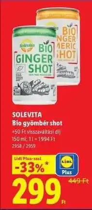 Lidl SOLEVITA ajánlat