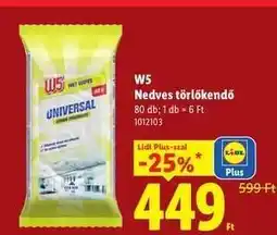Lidl W5 ajánlat