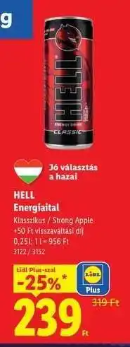 Lidl HELL ajánlat
