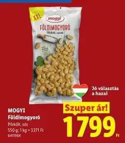 Lidl MOGYI Földimogyoró ajánlat