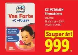 Lidl 1X1 VITAMIN Filmtabletta ajánlat