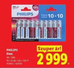 Lidl PHILIPS ajánlat