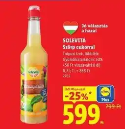 Lidl SOLEVITA ajánlat