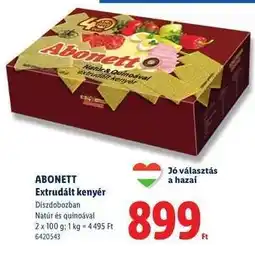 Lidl ABONETT ajánlat