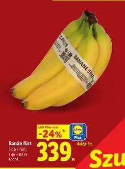 Lidl Banán fürt ajánlat