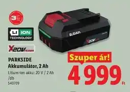 Lidl PARKSIDE Akkumulátor, 2 Ah ajánlat
