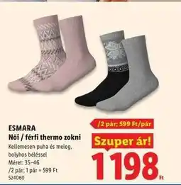 Lidl ESMARA ajánlat