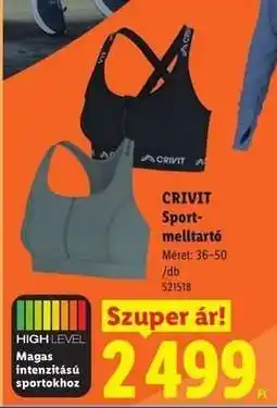 Lidl CRIVIT Sport-melltartó ajánlat