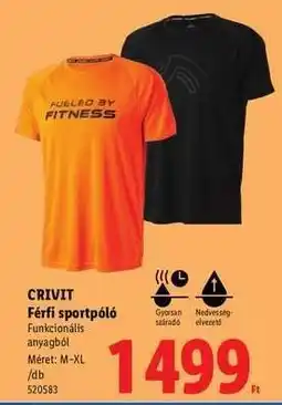 Lidl CRIVIT ajánlat