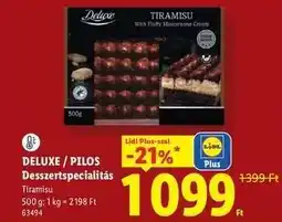 Lidl DELUXE / PILOS Desszertspecialitás ajánlat