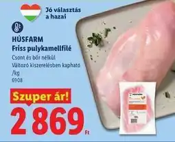 Lidl HÚSFARM Friss pulykamellfilé ajánlat