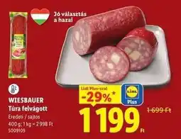 Lidl WIESBAUER Túra felvágott ajánlat
