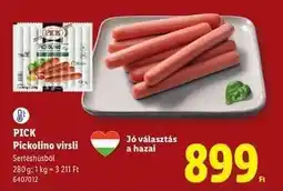 Lidl PICK Pickolino virsli ajánlat