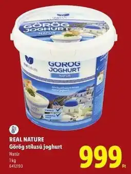 Lidl REAL NATURE ajánlat