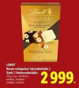Lidl LINDT ajánlat