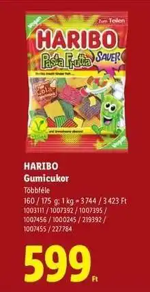 Lidl HARIBO ajánlat
