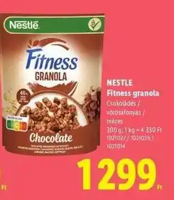 Lidl Nestlé Fitness Granola ajánlat