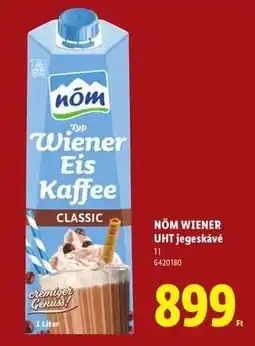 Lidl NÖM WIENER UHT jegeskávé ajánlat
