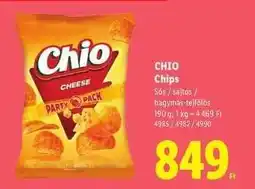 Lidl CHIO Chips ajánlat