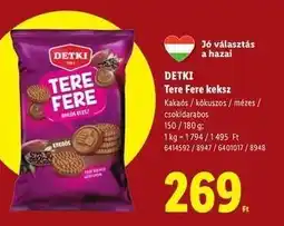 Lidl Detki Tere Fere keksz ajánlat