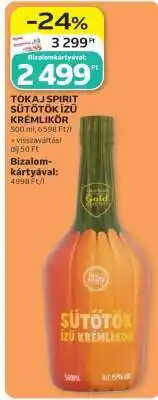Auchan Tokaj Spirit Sütőtök Ízű Krémlikőr ajánlat