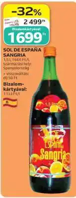 Auchan SOL DE ESPAÑA SANGRIA ajánlat