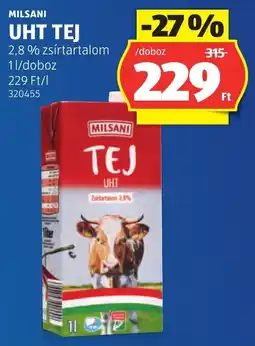 ALDI Milsani tej ajánlat
