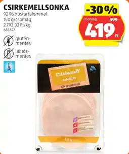 ALDI Csirkemell sonka ajánlat