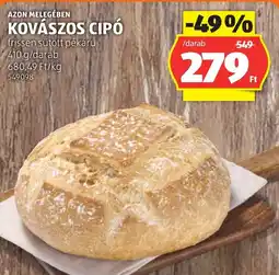 ALDI Kovászos cipó ajánlat
