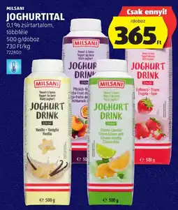 ALDI Milsani joghurtital ajánlat