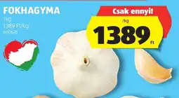 ALDI Fokhagyma ajánlat