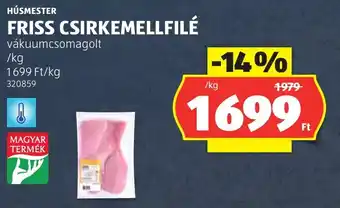 Húsmester friss csirkemellfilé