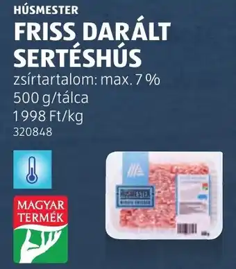 Húsmester friss darált sertéshús