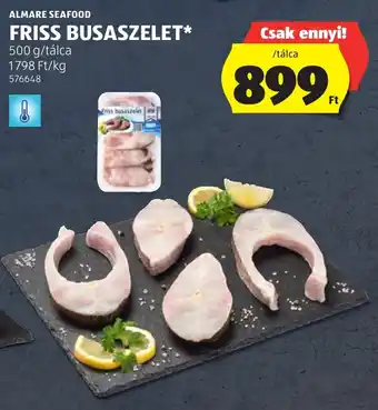 Almare Seafood friss busaszelet