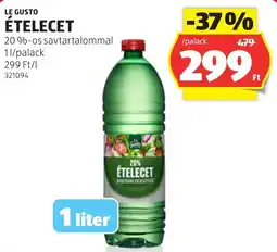 ALDI Le gusto ételecet ajánlat