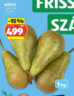 ALDI Körte ajánlat